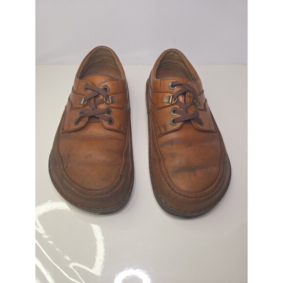 Vintage Retired Baltimore Birkenstock Brown Leather Womens 10 Mens 8 Broken In - Picture 3 of 12